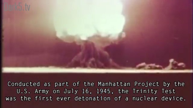 Conducted as part of the Manhattan Project by the US Army on July 16, 1945, the Trinity Test was the first ever detonation of a nuclear device.