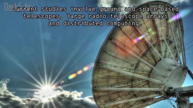 Current studies involve ground and space-based telescopes, large radio telescope arrays and distributed computing.