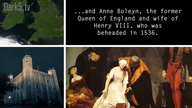 ...and Anne Boleyn, the former Queen of England and wife of Henry VIII, who was beheaded in 1536.