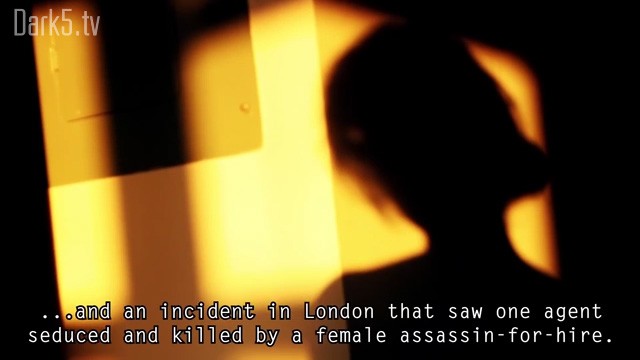 ...and an incident in London that saw one agent seduced and killed by a female assassin-for-hire.