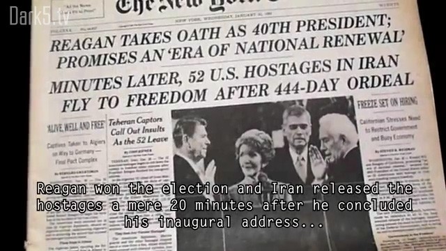 Reagan won the election and Iran released the hostages a mere 20 minutes after he concluded his inaugural address...