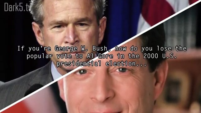 If you're George W. Bush, how do you lose the popular vote to Al Gore in the 2000 US presidential election...