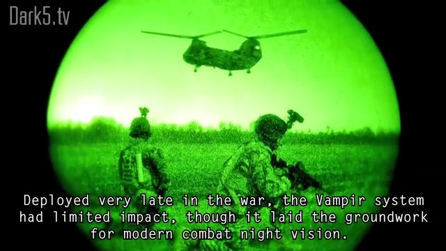 Deployed very late in the war, the Vampir system had limited impact, though it laid the groundwork for modern combat night vision.