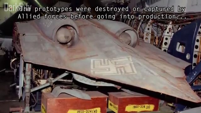 The prototypes were destroyed or captured by Allied forces before going into production...
