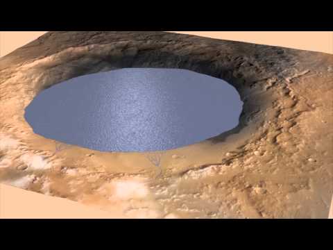 Mars’ Gale Crater Once Held Vast Lake