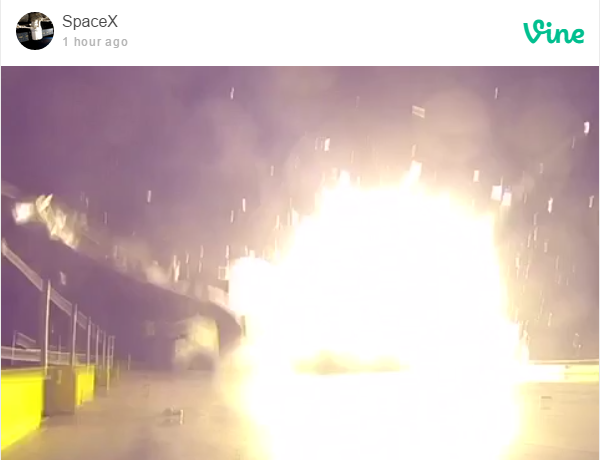 SpaceX Releases Explosive Video of Failed Rocket Landing